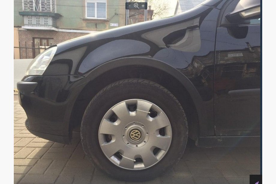 Volkswagen Golf 5 2003–2009 Wielkastlijsten (4 stuks, mat zwart) Image