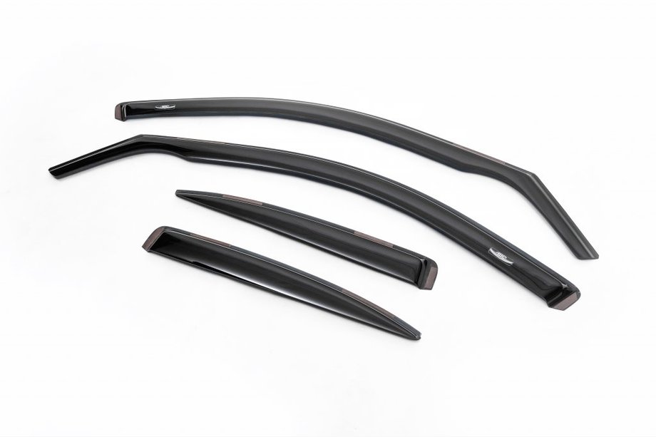 Nissan X-trail T32/Rogue 2014–2021 Insteek raamwindschermen (4 stuks, HIC) Image