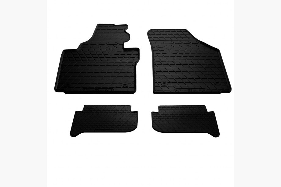 Volkswagen Touran 2003–2010 Rubberen automatten (Stingray) 4-delig, Premium - geurloos Image