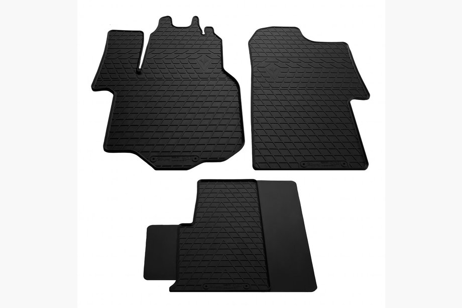 Volkswagen Crafter 2016– Rubberen automatten (3 stuks, Stingray Premium) Image