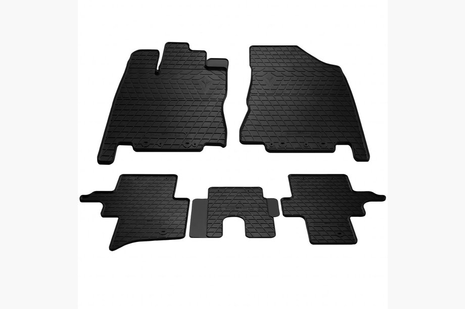 Infiniti JX 2012–2013 Rubberen automatten (4-delig, Stingray Premium) Image
