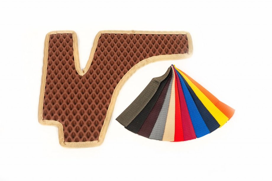 Mazda 3 2003–2009 Kofferbakmat (EVA, baksteenrood) Image
