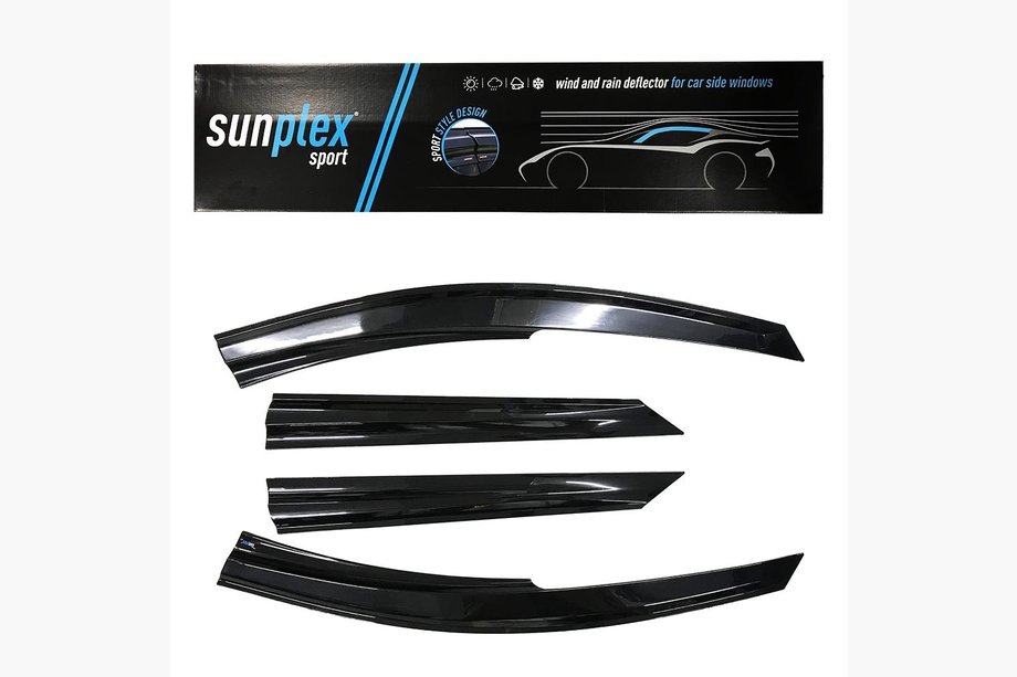 Toyota Auris 2012–2018 Raamdeflectoren (4 stuks, Sunplex Sport) Image