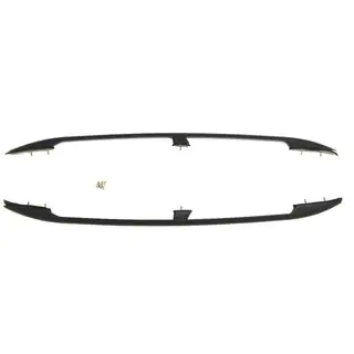 Aluminium dakrails (HB, zwart) foto 4