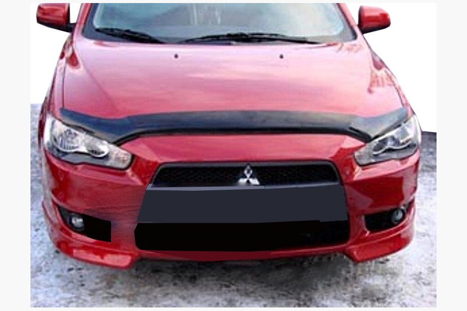 Mitsubishi Lancer X 2008– Motorkapdeflector lang 2007-2011 (SIM) Image