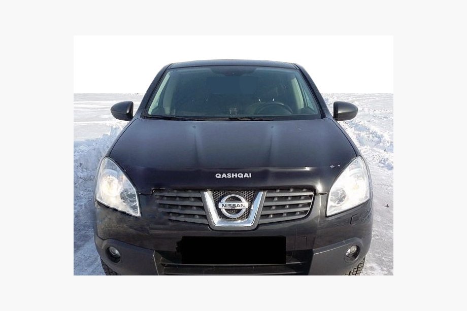 Nissan Qashqai 2007–2010 Motorkapdeflector met logo (SIM) Image