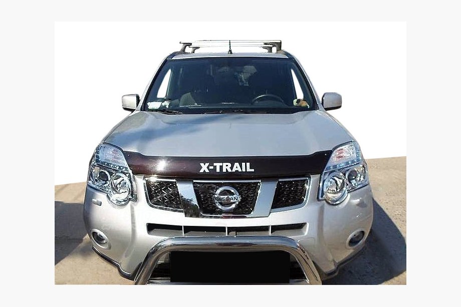 Nissan X-trail T31 2007–2014 Motorkapdeflector met logo (SIM) Image