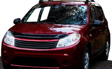 Renault Sandero 2007–2013 Motorkapdeflector (SIM) foto 1