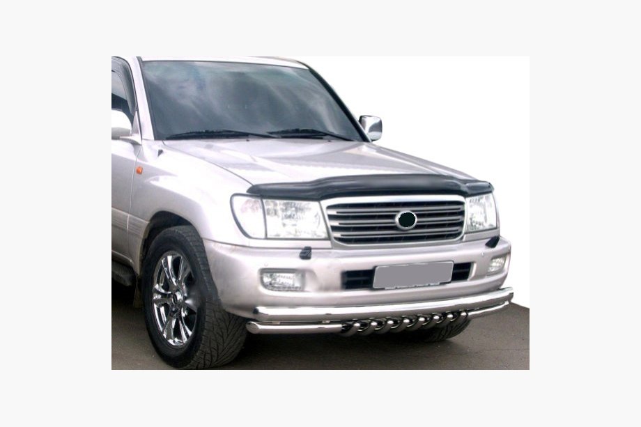 Toyota Land Cruiser 100 1998–2007 Motorkapdeflector met logo (SIM) Image