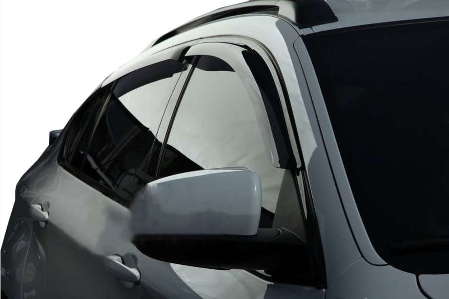 BMW X6 E71 2008–2014 Raamwindschermen (set 4 stuks, SIM) Image