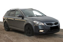 Kia Ceed 2007–2012 Raamwindschermen HB (set van 4, SIM) foto 1