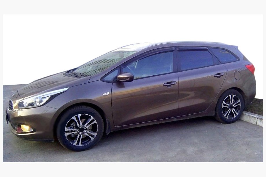 Kia Ceed 2012–2018 Raamdeflectoren WG (4 stuks, SIM) Image