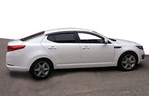 Kia Optima 2010–2016 Raamwindschermen (set 4 stuks, SIM) foto 1