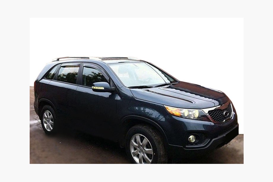 Kia Sorento II XM 2009–2014 Raamwindschermen (set 4 stuks, SIM) Image