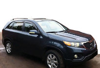 Kia Sorento II XM 2009–2014 Raamwindschermen (set 4 stuks, SIM) foto 1