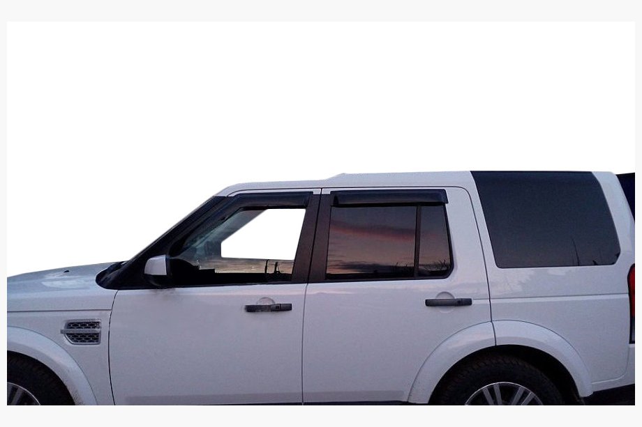 Land Rover Discovery III 2004–2009 Raamwindschermen (set 4 stuks, SIM) Image