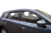 Mazda CX-5 2012–2017 Raamwindschermen (set 4 stuks, SIM) foto 1