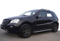 Mercedes ML W164 2005–2011 Raamwindschermen (4 stuks, SIM) foto 1