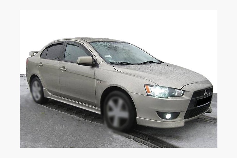 Mitsubishi Lancer X 2008– Raamwindschermen (4 stuks, SIM) Image