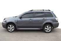 Mitsubishi Outlander 2001–2006 Raamwindschermen (4 stuks, SIM) foto 1