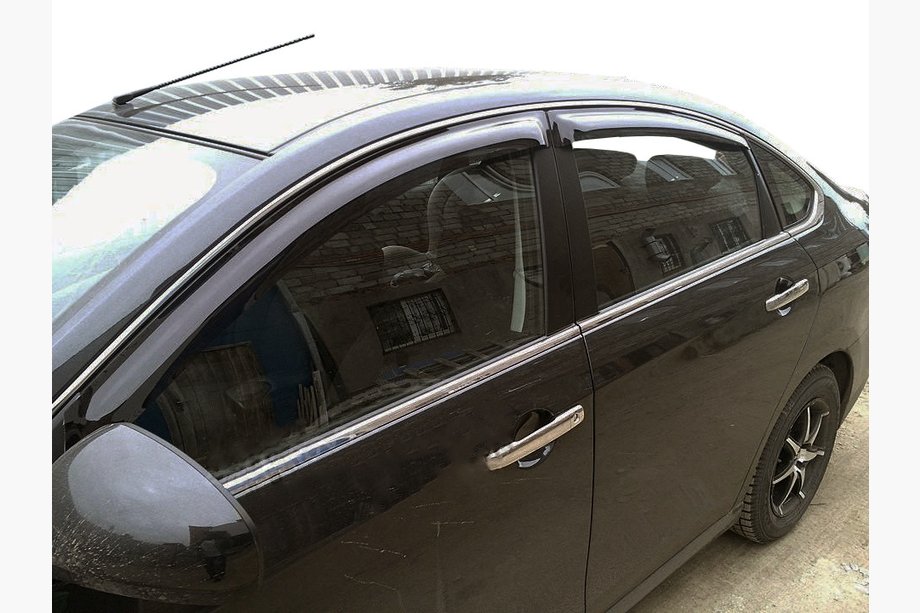 Nissan Almera N17 2012–2018 Raamwindschermen (4 stuks, SIM) Image