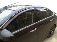 Nissan Almera N17 2012–2018 Raamwindschermen (4 stuks, SIM) foto 1