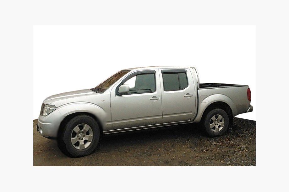 Nissan Navara 2006–2015 Raamwindschermen (4 stuks, SIM) Image