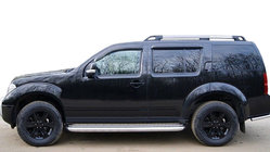 Nissan Pathfinder R51 2005–2014 Raamwindschermen (4 stuks, SIM) foto 1