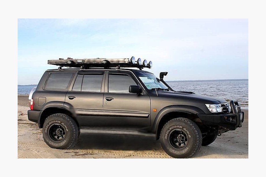 Nissan Patrol Y61 1997–2011 Raamwindschermen (4 stuks, SIM) Image