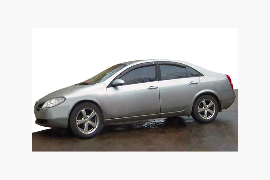 Nissan Primera P12 2002–2007 Raamwindschermen (4 stuks, SIM) Image