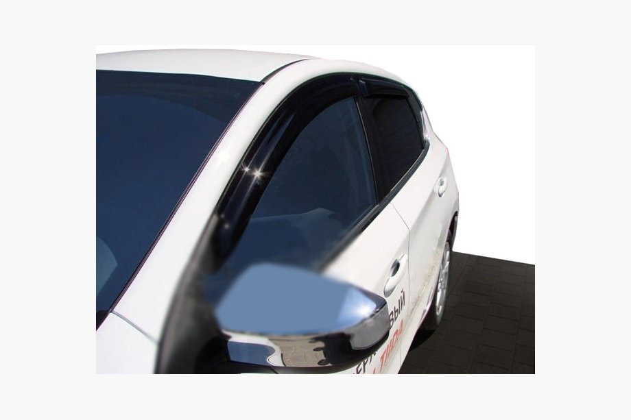 Nissan Tiida 2011–2014 Raamwindschermen HB (4 stuks, SIM) Image