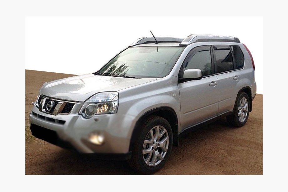 Nissan X-trail T31 2007–2014 Raamwindschermen (4 stuks, SIM) Image