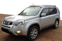 Nissan X-trail T31 2007–2014 Raamwindschermen (4 stuks, SIM) foto 1
