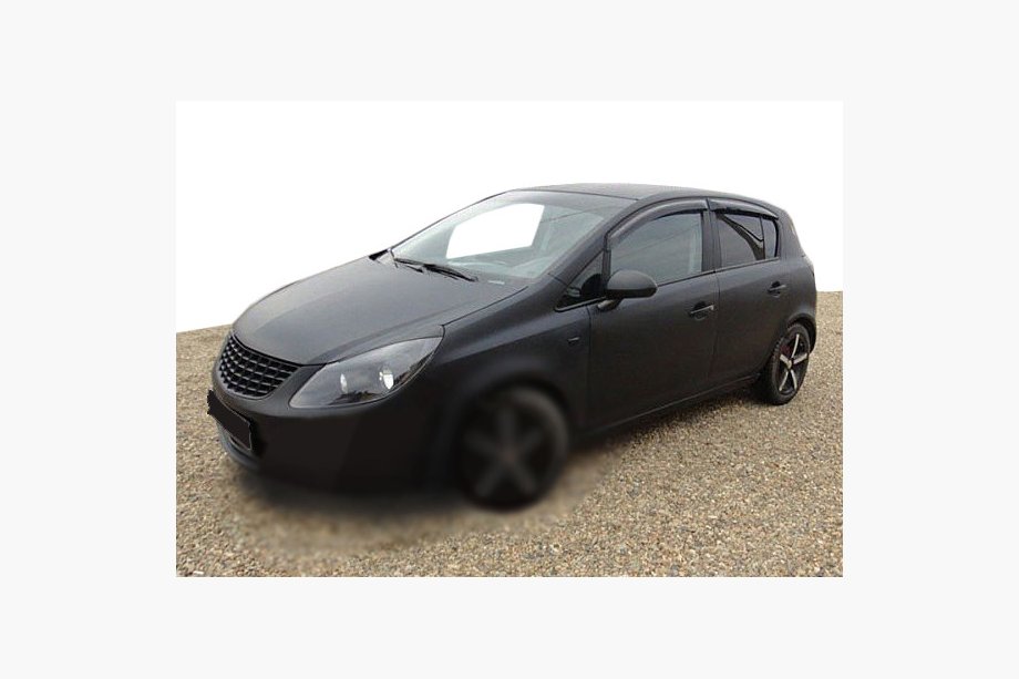 Opel Corsa D 2007–2014 Raamwindschermen (set 4 stuks, SIM) Image