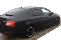Skoda Octavia III A7 2013–2019 Raamwindschermen LiftBack (4 stuks, SIM) foto 1