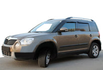 Skoda Yeti 2009–2017 Raamwindschermen (set 4 stuks, SIM) foto 1