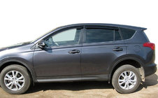 Toyota Rav 4 2013–2018 Raamwindschermen (set 4 stuks, SIM) foto 1