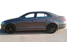 Volkswagen Jetta 2011–2018 Raamwindschermen (set 4 stuks, SIM) foto 1