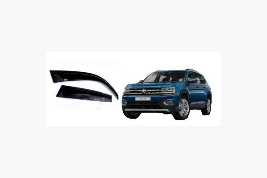Volkswagen Atlas (Terramont) 2016– Raamwindschermen (set 4 stuks, SIM) Image