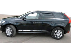 Volvo XC60 2009–2017 Raamwindschermen (set 4 stuks, SIM) foto 1