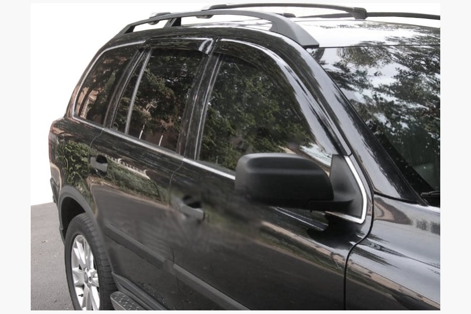 Volvo XC90 2002–2014 Raamwindschermen (set 4 stuks, SIM) Image