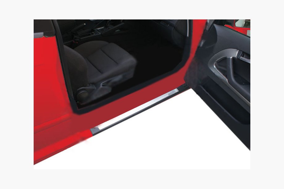 Audi A3 2003–2012 Interieur instaplijsten (2 stuks, RVS), coupé 2 stuks (coupé) Image