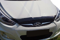 Hyundai Accent 2011–2017 Korte motorkapdeflector 2010-2014 (SIM) foto 1