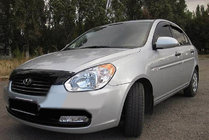 Hyundai Accent 2006–2010 Motorkapdeflector (SIM) foto 1