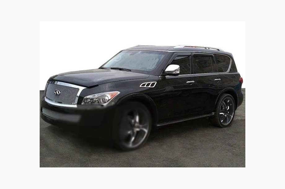 Infiniti QX80 2013–2024 Motorkapdeflector (SIM) Image