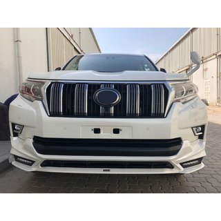 TRD voor- en achterbumperlip (2017-) Toyota Land Cruiser Prado 150 2009–2023 foto 3