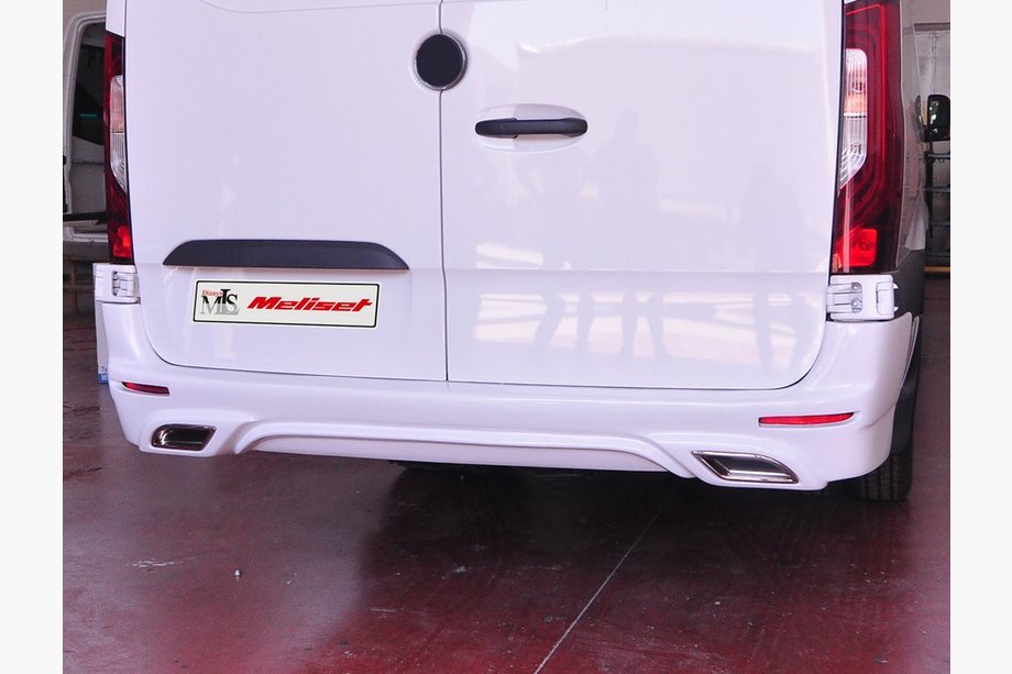 Mercedes Sprinter W907/W910 2018– Achterbumper afdekking (spuitklaar) Foto 2