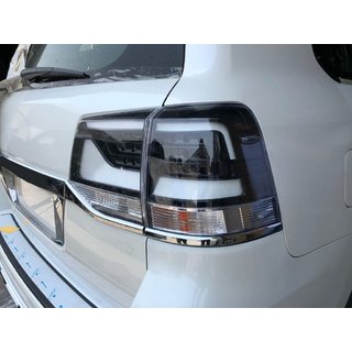 Achterlichten 2016+ (Executive Black) Toyota Land Cruiser 200 2007–2021 foto 2