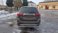 Mitsubishi Outlander 2012–2021 Achterbeugel AK004-2 (RVS) foto 4