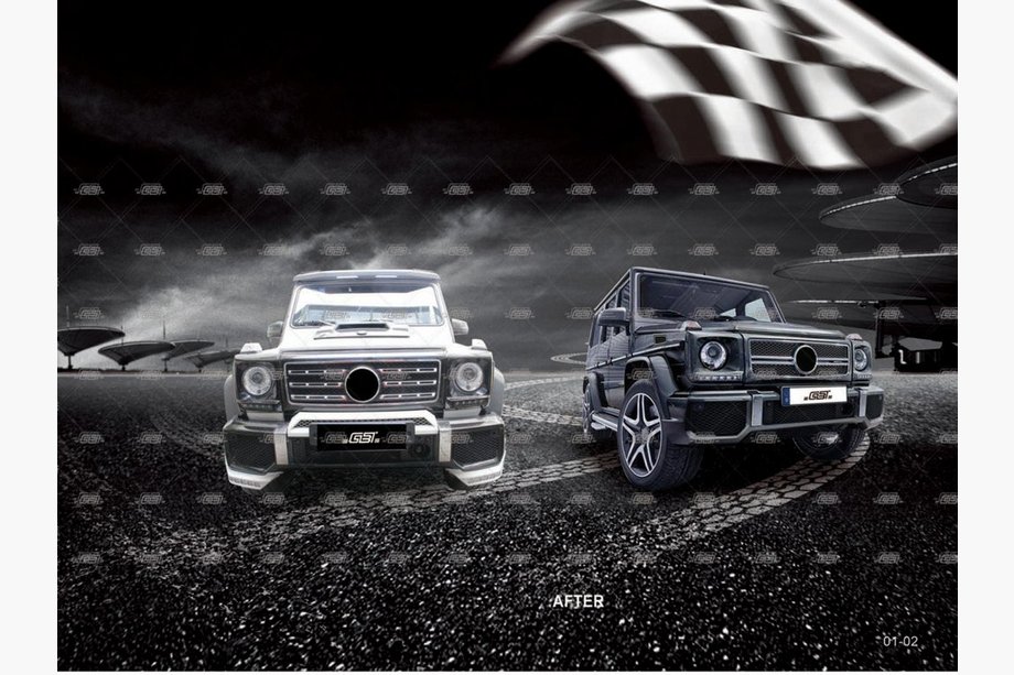 Mercedes G-klasse W463 1990–2018 Bodykit set (op bestelling uit de catalogus) Image